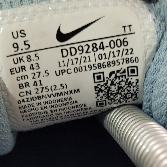NIKE FLEX EXPERIENCE RUN 11 NEXT NATURE PURE PLATINUM SNEAKER MEN 9.5 DD9284-006 main image 5